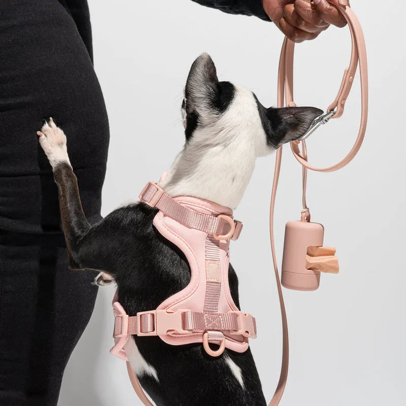 Dog Poop Bag Carrier Luxury Portable Dog Pet Waste Bag Dispenser Stylish Dog Garbage Holder Dispensers Pet Cleaning Supplies
