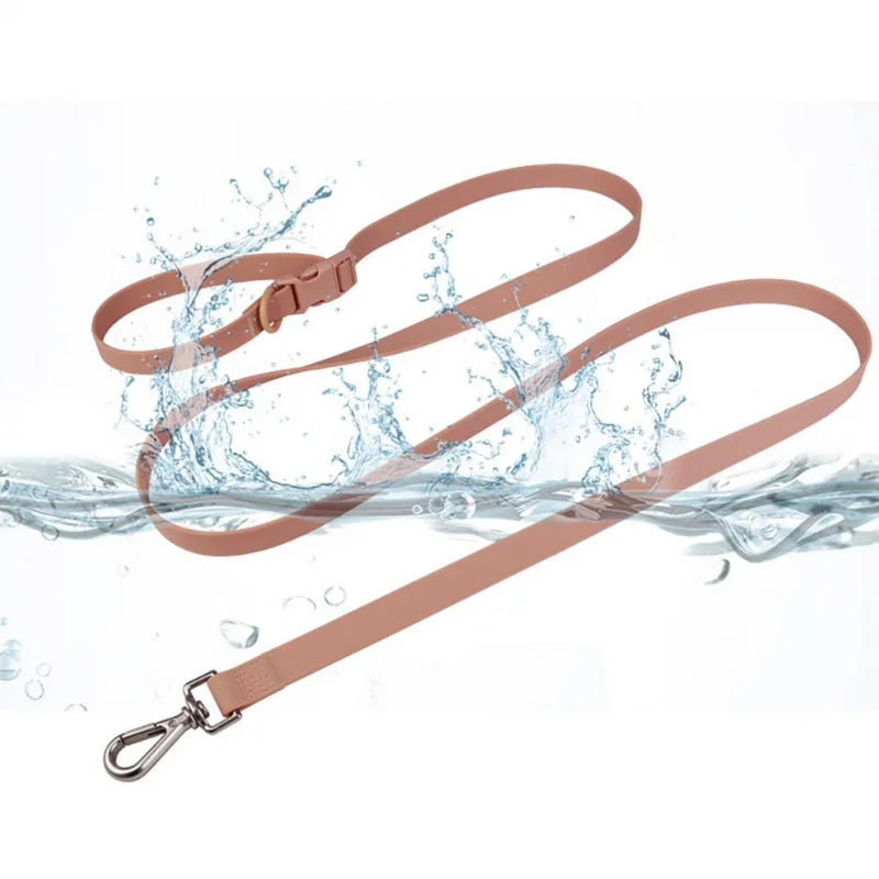 1.5M Dog Leash Pvc Waterproof Dog Lead Leashes anti Dirty Easy to Clean for Big Small Dogs Puppy Collar Leash Pet Products