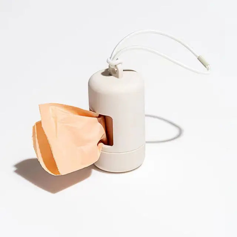 Dog Poop Bag Carrier Luxury Portable Dog Pet Waste Bag Dispenser Stylish Dog Garbage Holder Dispensers Pet Cleaning Supplies