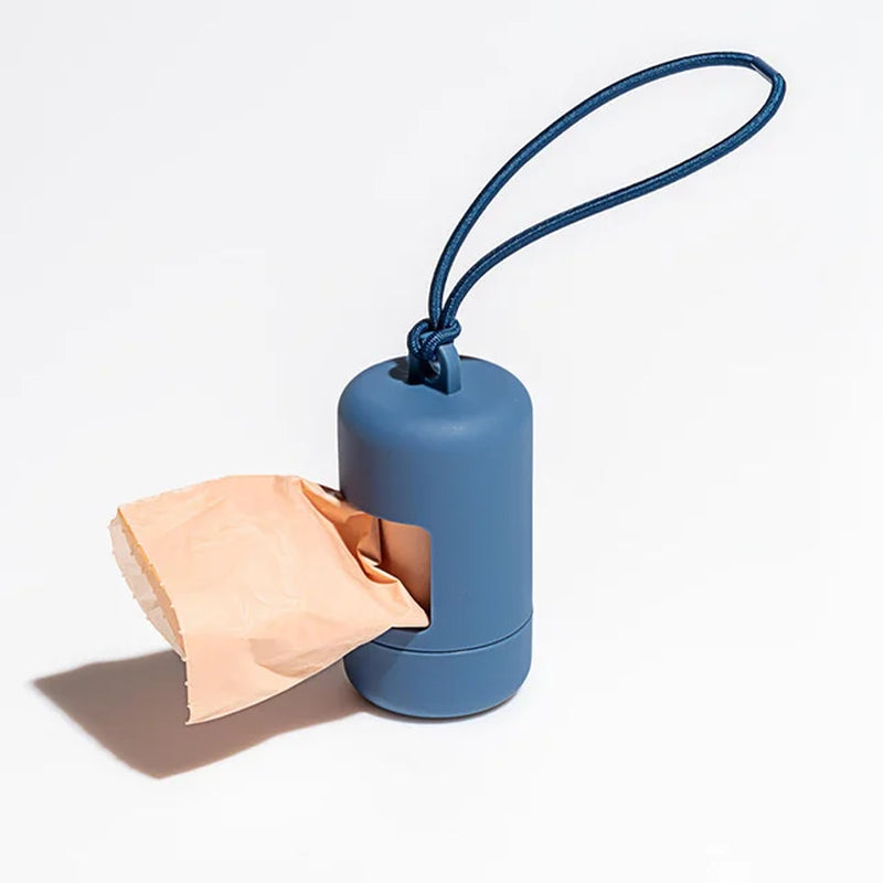 Dog Poop Bag Carrier Luxury Portable Dog Pet Waste Bag Dispenser Stylish Dog Garbage Holder Dispensers Pet Cleaning Supplies