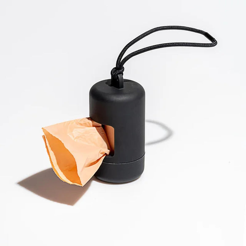 Dog Poop Bag Carrier Luxury Portable Dog Pet Waste Bag Dispenser Stylish Dog Garbage Holder Dispensers Pet Cleaning Supplies
