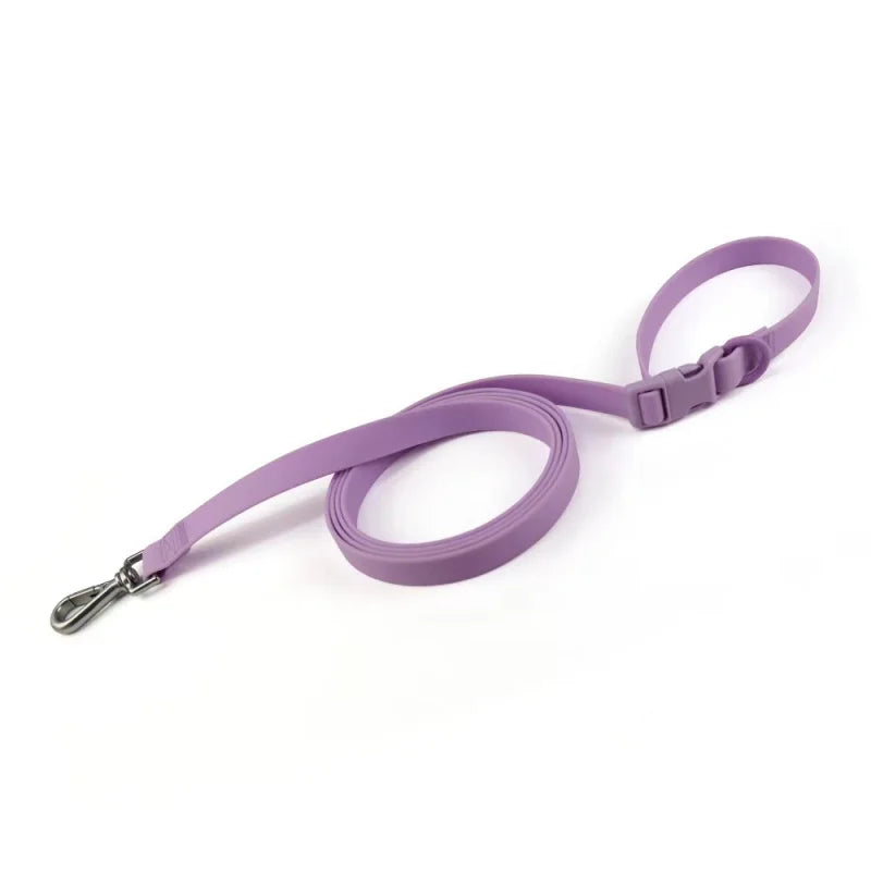 1.5M Dog Leash Pvc Waterproof Dog Lead Leashes anti Dirty Easy to Clean for Big Small Dogs Puppy Collar Leash Pet Products